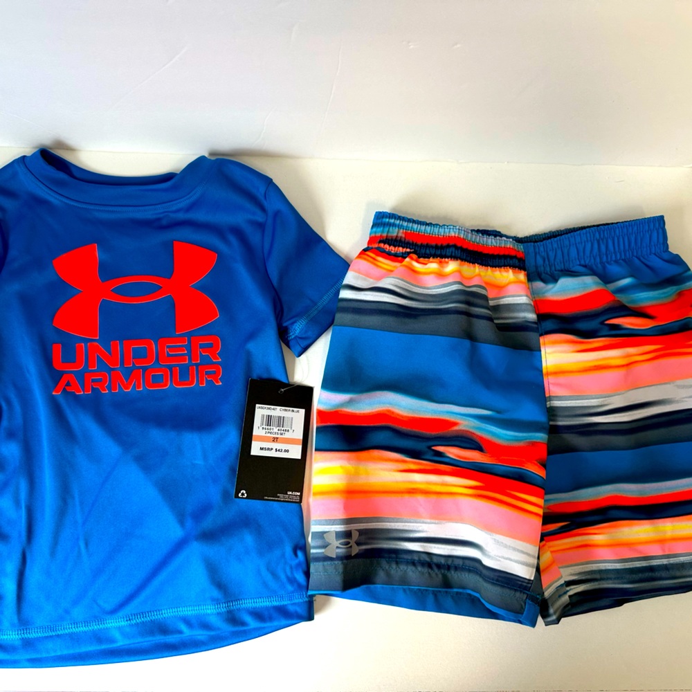 Under Armour toddler boys swim set size 2T